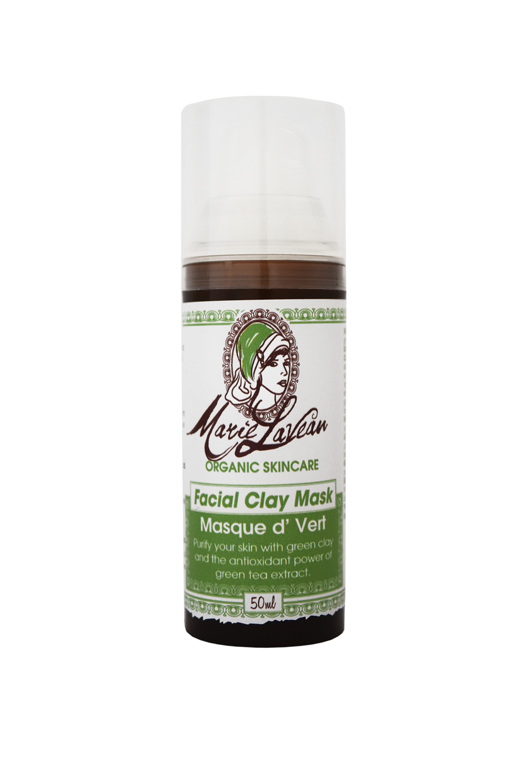 MASQUE D'VERT 'Facial Clay Mask'